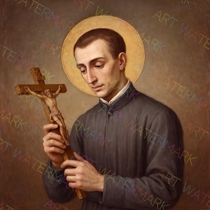 St Gerard Majella Canvas Art: Patron Saint of Mothers