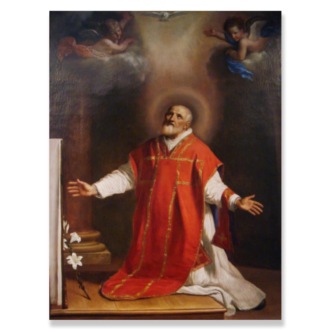 St. Philip Neri Art Picture, Catholic Canvas Wall Decor, Catholic ...