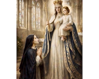 Our Lady of Good Success Custom Digital Oil Painting DIGITAL DOWNLOAD ...