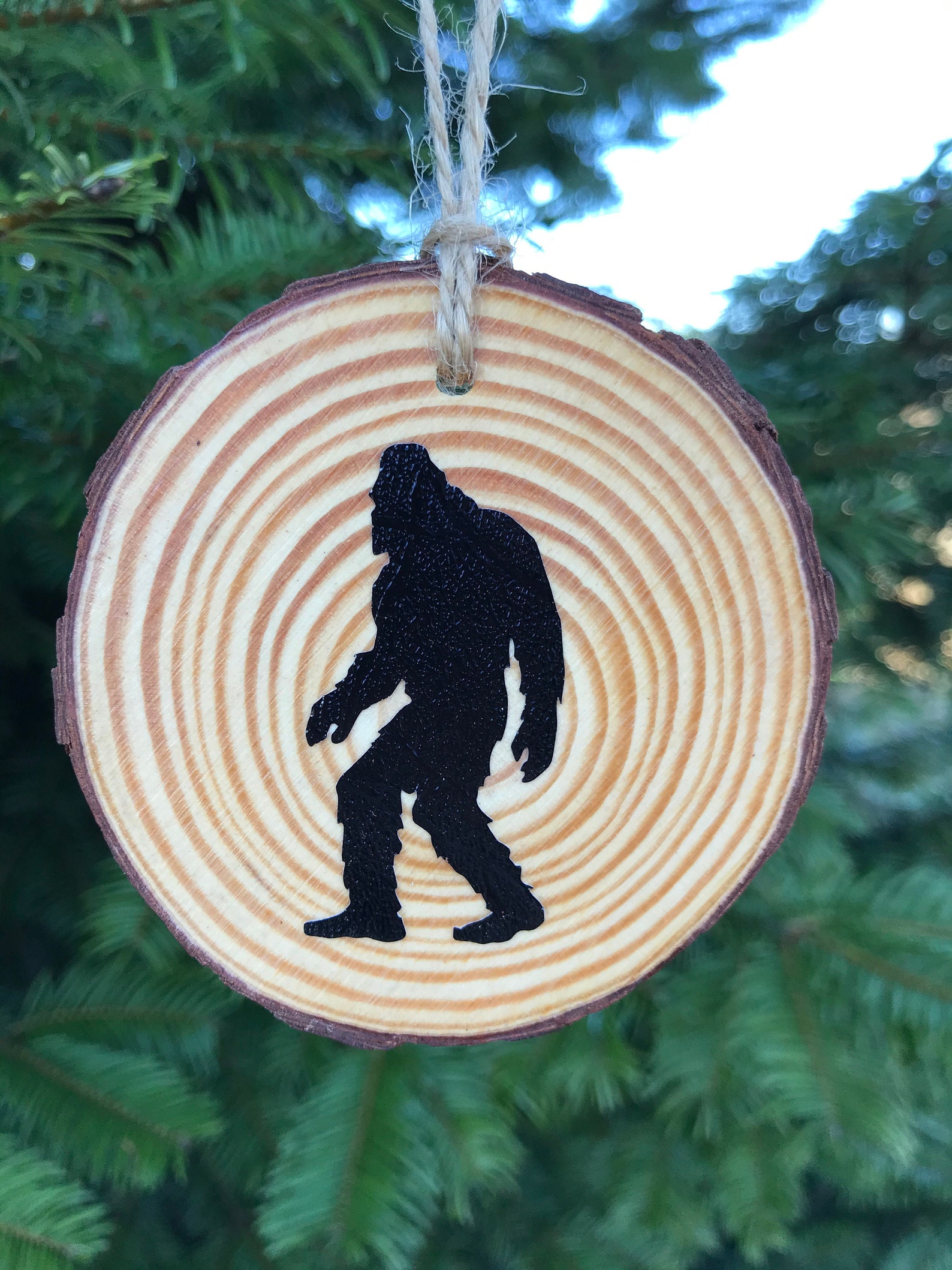 Bigfoot Ornaments Bigfoot Gifts Christmas Tree Ornament Etsy