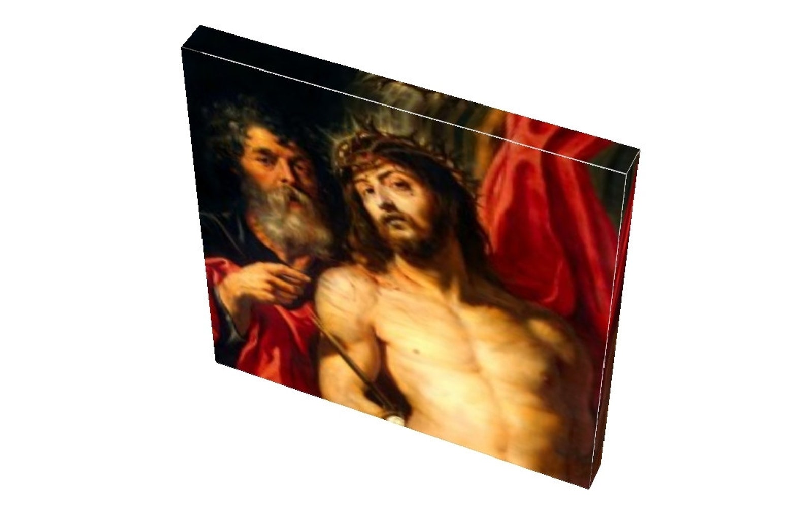 Jesus Christ Canvas Print Bound and Crowned With Thorns, Rubens