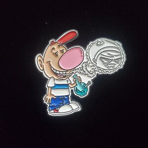 Cartoon Billy Enamel Lapel Hat Pin