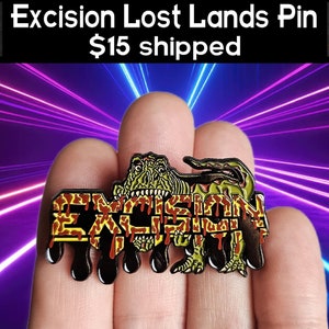 Bass Head Dinosaur EDM Bass Music Dubstep DJ Festival Enamel Lapel Hat Pin