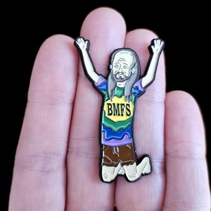 BMFS Number 1 #1 Fan Appleseed KOTH Hippie Wook Variant Metal Enamel Lapel Hat Pin