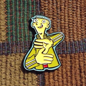 ZD Inspired Zeds Ed 90&#39;s Cartoon EDM Dubstep DJ Enamel Lapel Hat Pin