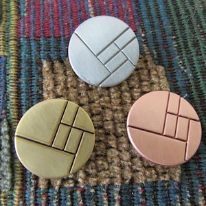 Set of 3 EDM Bass Music Dubstep Rave DJ Lapel Hat Pin Lot