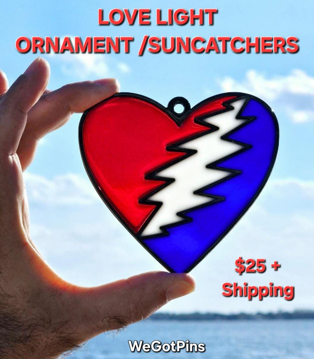 Grateful Dead Wall Lightning Bolt - Etsy