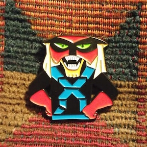 Brakcision Cartoon EDM Bass Music Dubstep DJ Festival Enamel Lapel Hat Pin