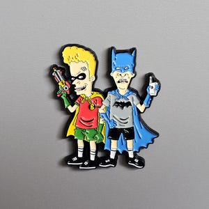 10 Pack of 90&#39;s Cartoon Superhero Super Hero Enamel Lapel Hat Pin Pins Lot