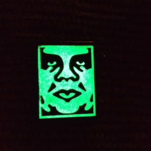 Glow in the dark Andre the Giant Wrestler Enamel Lapel Hat Pin