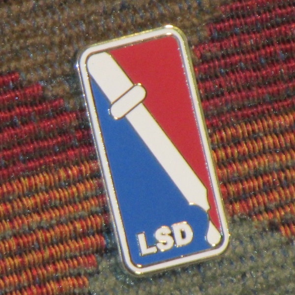 Basketball Festival Tour Parody Enamel Lapel Hat Pin