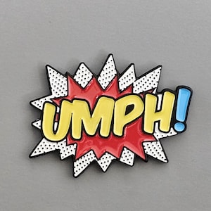 UMPH! Umph Jam Band Music Festival Pop Art Cartoon Comic Enamel Lapel Hat Pin