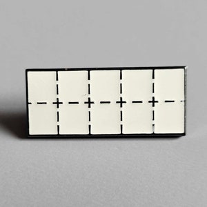 10 Pack of Ten Strip Glow In The Dark Metal Enamel Lapel Hat Pins Wholesale Pin Lot