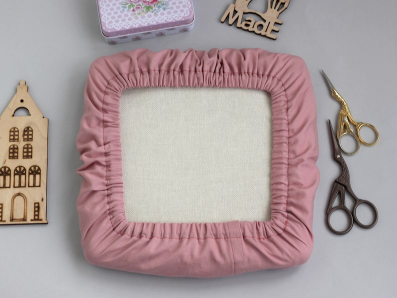Qsnap Grime Guard Floral 8x 8 Hoop Frames Square Cross Etsy