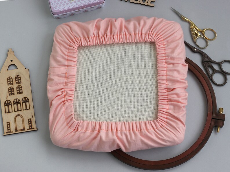 Qsnap Grime Guard Floral 8x 8 Hoop Frames Square Cross Etsy