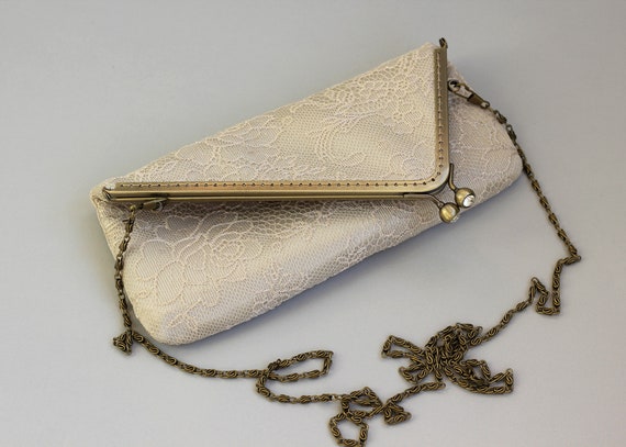 unique bridal clutch