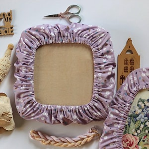 Protector de algodón antisuciedad: bastidor de bordado de punto de cruz Q-Snap, bastidores de desplazamiento Nurge