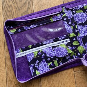 Cross Stitch Project Bag Hand Sewing Kit Embroidery Storage Travel Needlework Thread Organization image 15