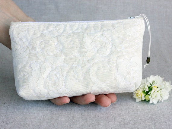 white clutch for wedding