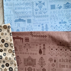 Cross Stitch Project Bag Hand Sewing Kit Embroidery Storage Travel Needlework Thread Organization Jane Austen