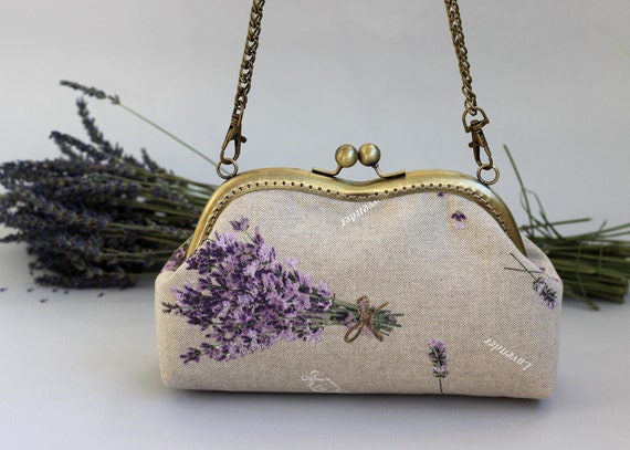 lavender purse