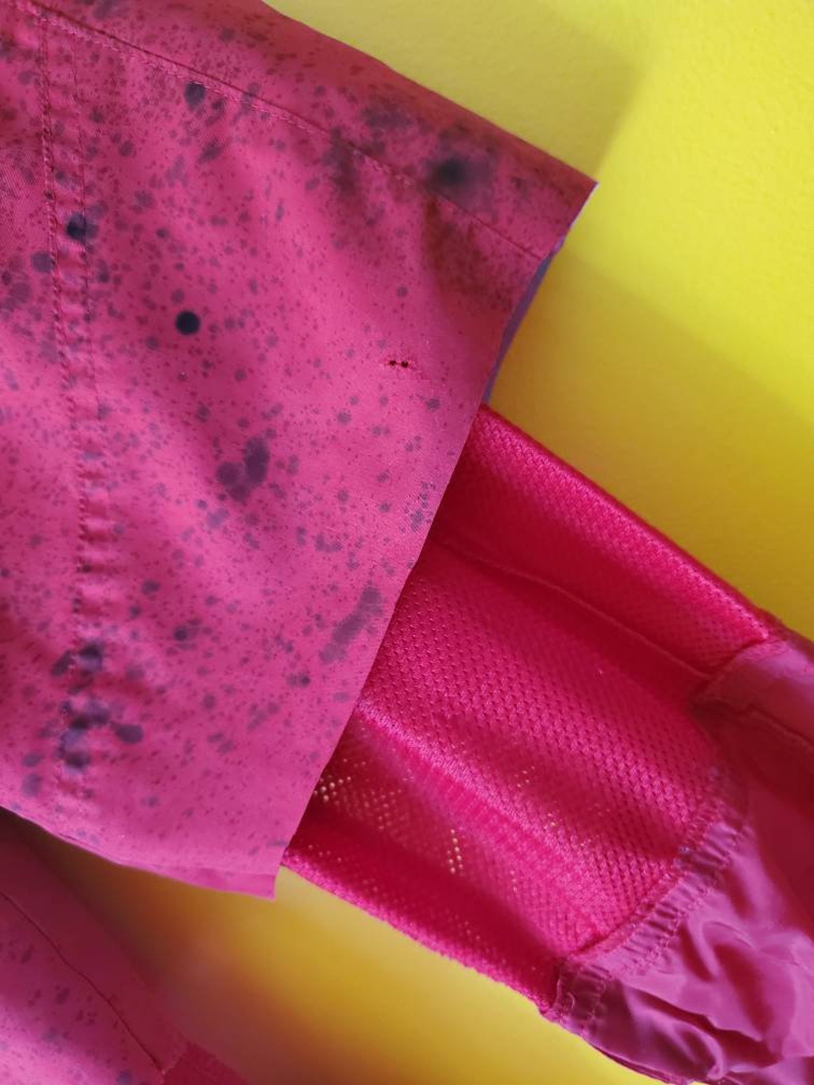 Kid's Paint Splatter Grunge Pants Red Splash Pants 6X Sportswear One of