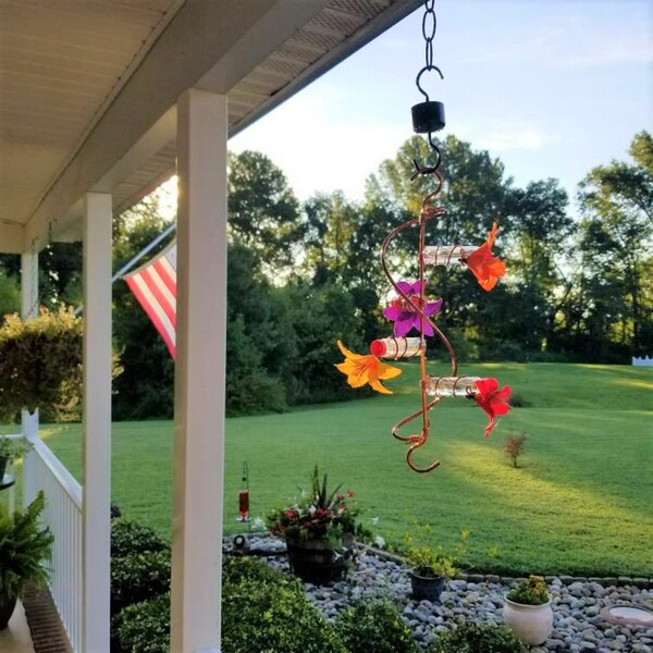 Hummingbird Feeder Etsy