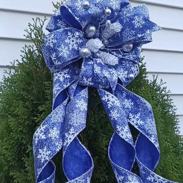 Ribbon Tree Topper - Etsy