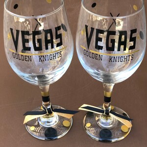 Vegas Golden Knights Rink Glass Keychain