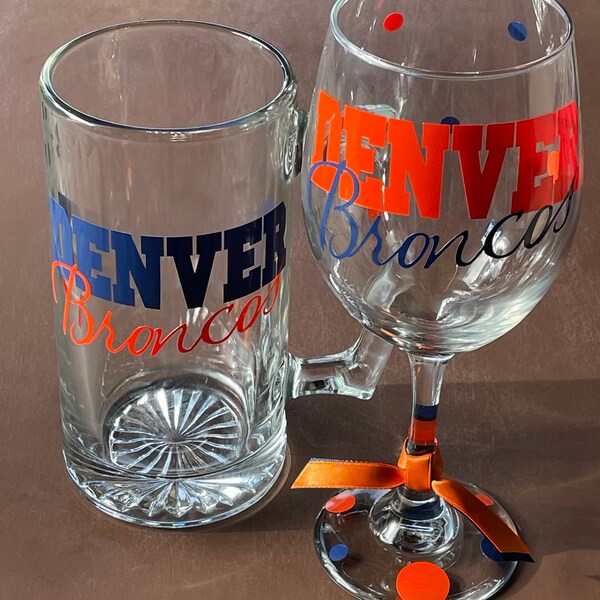 Football Wine Glass Etsy