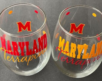 Maryland Terrapins Wine, Maryland Gifts, Terrapins Gifts, Football Wine, Maryland Wine