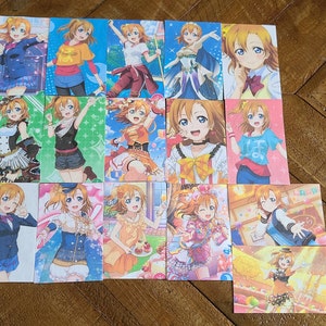 Love School Idol Fanmade Anime Fotokarten
