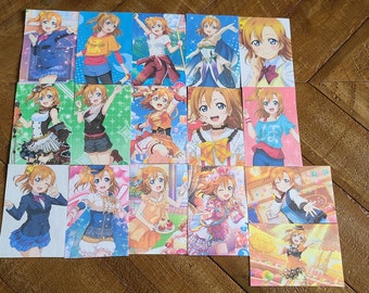 Love School Idol Fanmade Anime Photocards