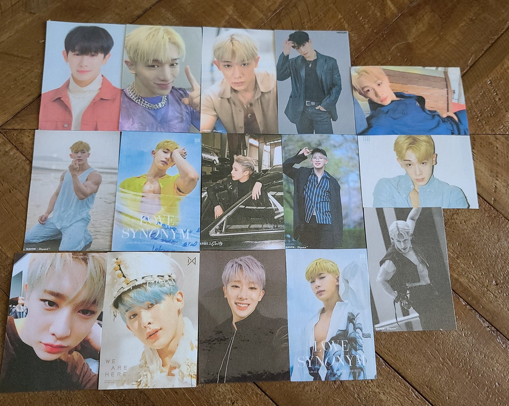 Wonho Fanmade Kpop Bias Photocards (will Use Updated Photos) - Etsy