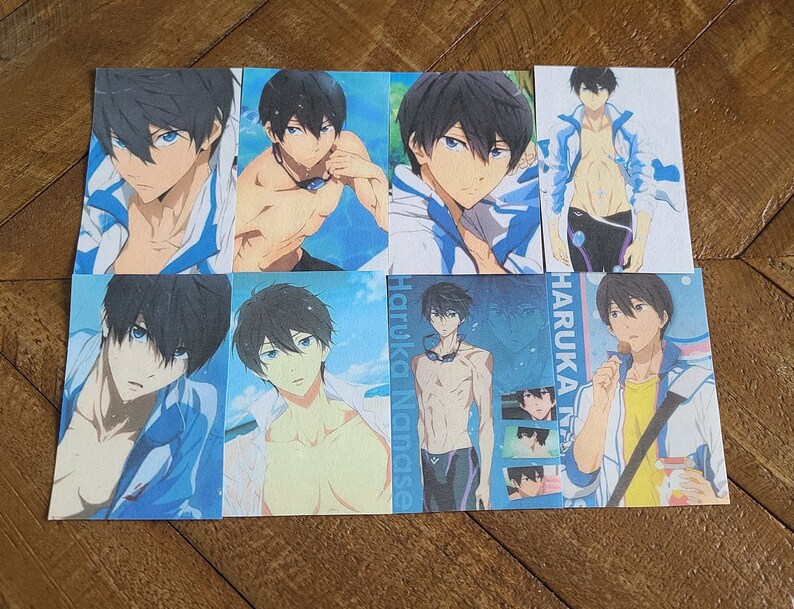 Free Swimming Anime Fanmade Photocards - Etsy New Zealand Free Swimming Anime Fanmade Photocards - Etsy New Zealand