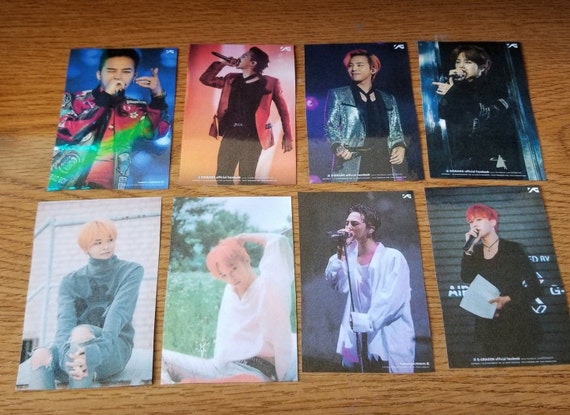 Jin Bts 55-Piece BIGBANG G-Dragon Photocard Set - Übermensch Album