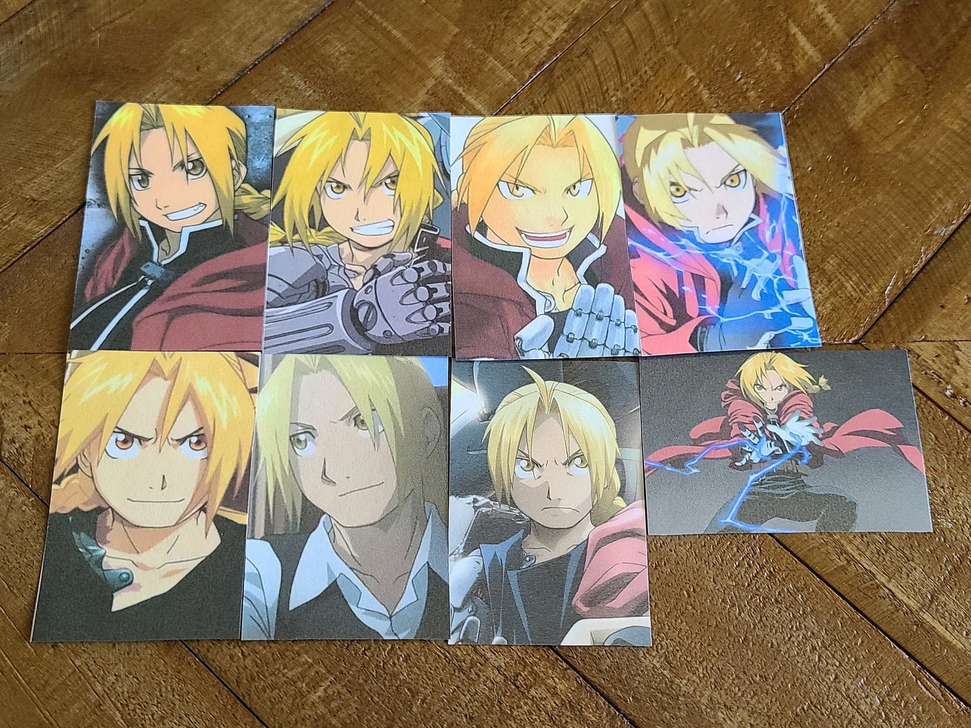 Fullmetal Alchemist Fanmade Anime Photocards Etsy Ireland
