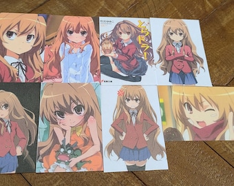 Tarjetas fotográficas de anime hechas por fanáticos de Toradora