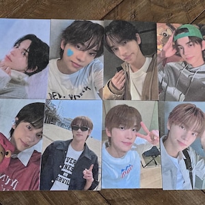 Tarjetas fotográficas de Kpop Bias hechas por fans de TWS
