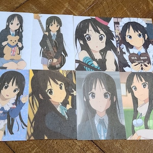 Cartões fotográficos de anime feitos por fãs K-on