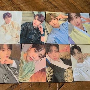 Tarjetas fotográficas de Kpop creadas por fans de KINGDOM (se usarán fotos actualizadas)