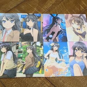 Rascal Bunny Senpai Cartes-photos anime faites par des fans