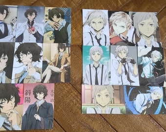 BSD Stray Dogs Fanmade Anime Photocards