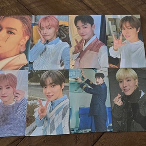 Cartões fotográficos Kpop feitos por fãs de ONEWE