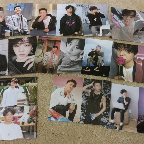 B.A.P Fan made Kpop Bias Photocards