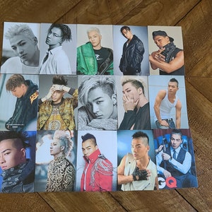 Cartões fotográficos Taeyang Fanmade Kpop Bias