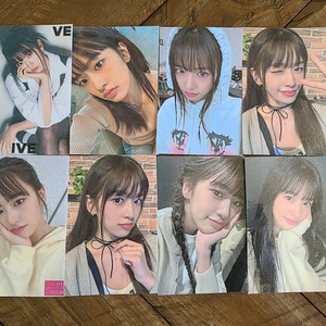 Tarjetas fotográficas de Kpop Bias hechas por fans de IVE (se usarán fotos actualizadas)