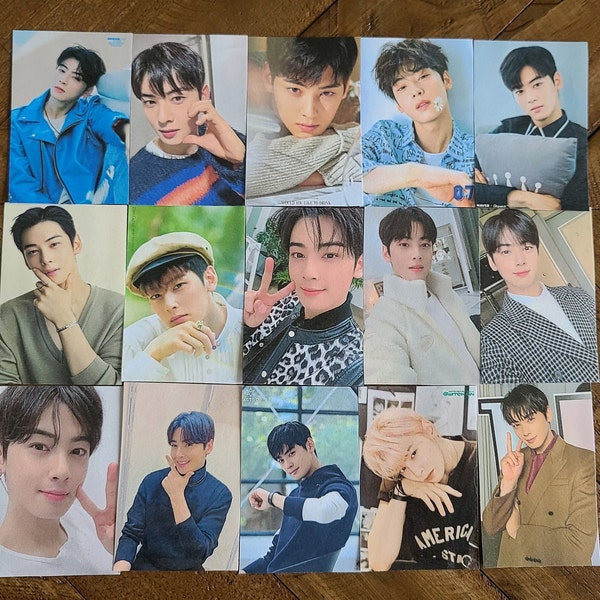 Cartes photo Astro Fanmade Kpop Bias