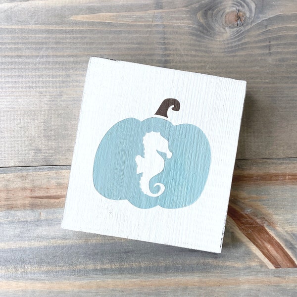 Seahorse Pumpkin Etsy
