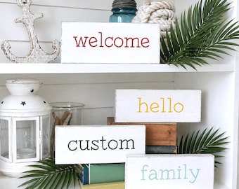 Choose your word sign, 2026 word of the year, one little word, customized sign, custom word sign, new years resolution sign